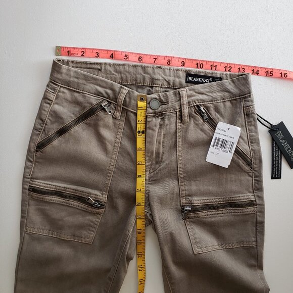 Blank NYC Size 27 Tan Down To Earth Pants NWT - Picture 14 of 14